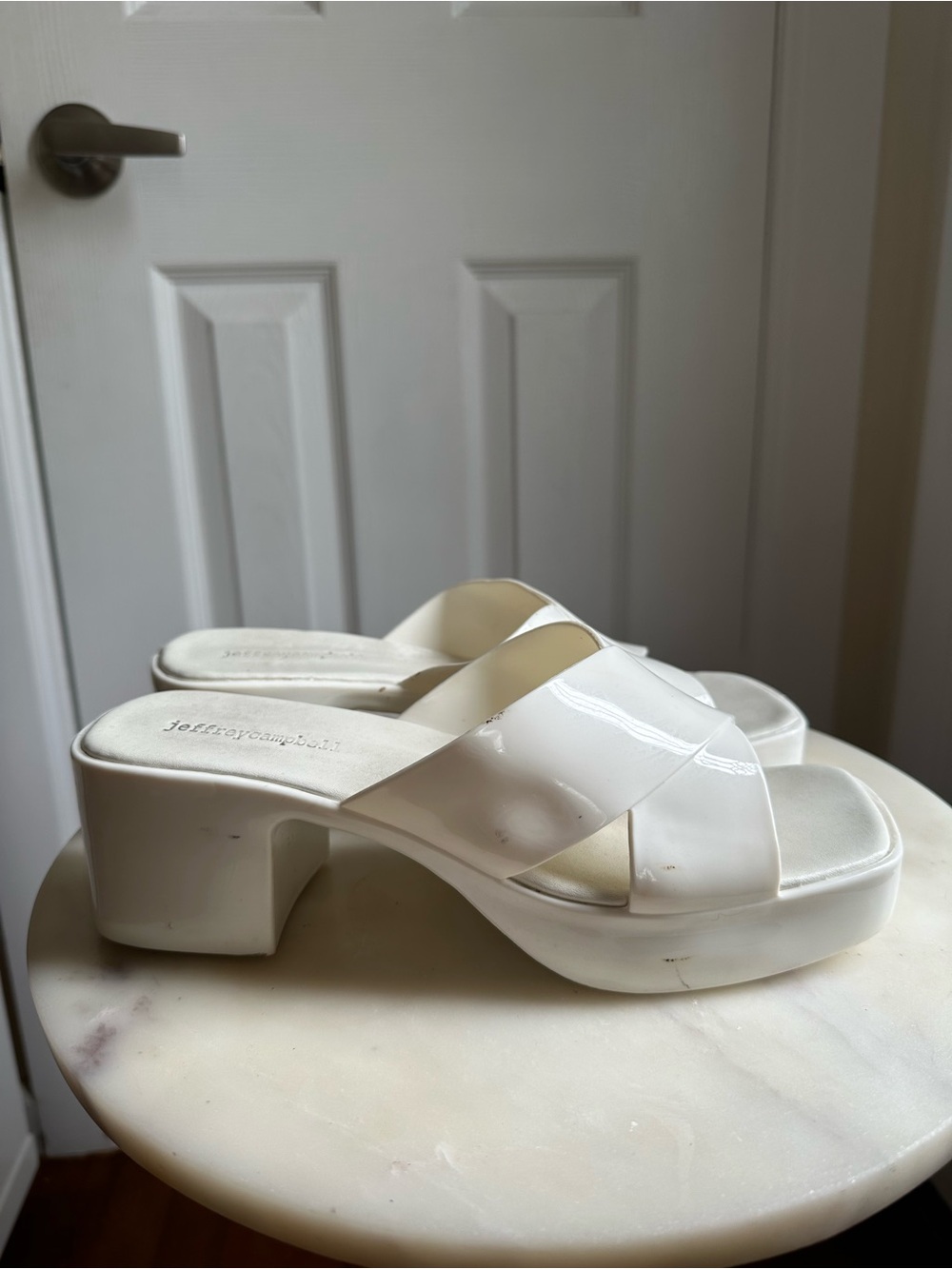 Jeffrey Campbell “Bubblegum” Platform Sandals Women’s Size 9
